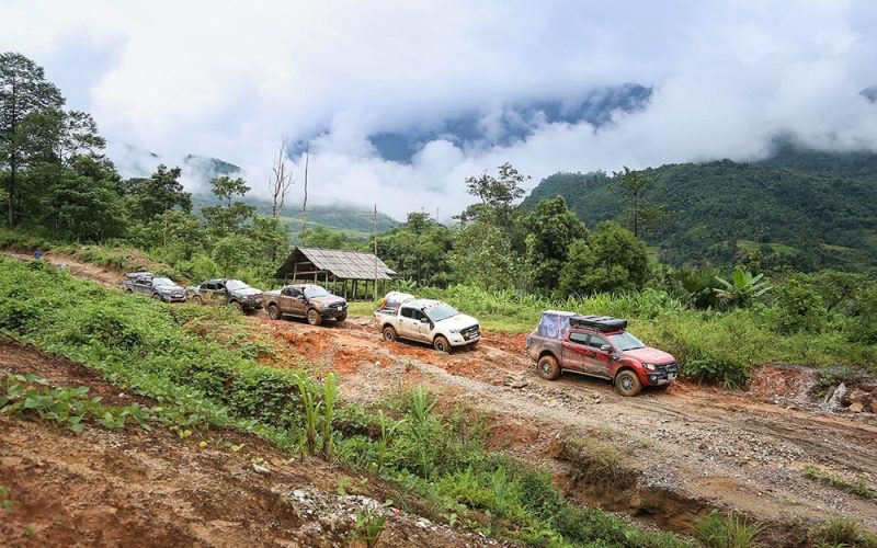 xe bán tải hà giang