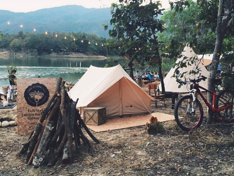 Camping – Biking – SUP thiên nhiên hồ Thác Bà (2N1Đ)