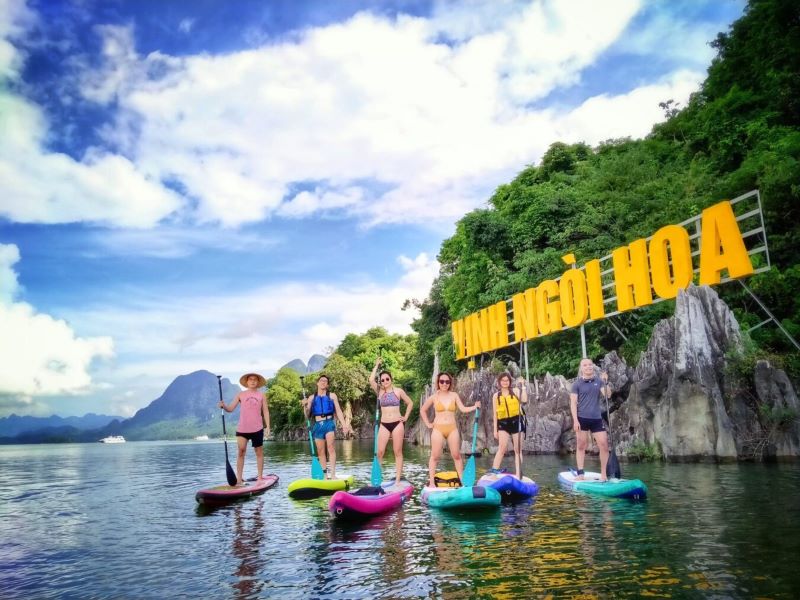 Kayaking & SUP – Khám phá hồ Hoà Bình – Vịnh Ngòi Hoa 2 ngày 1 đêm