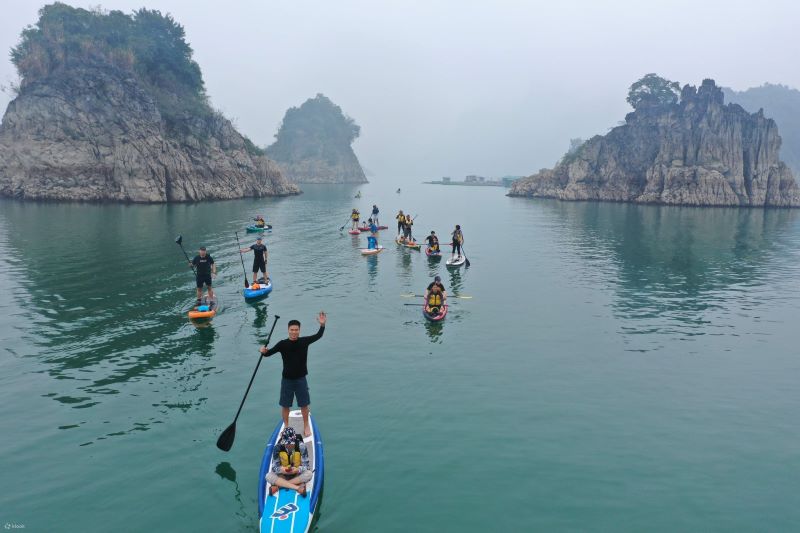 Kayaking & SUP – Khám phá hồ Hoà Bình – Vịnh Ngòi Hoa 2 ngày 1 đêm