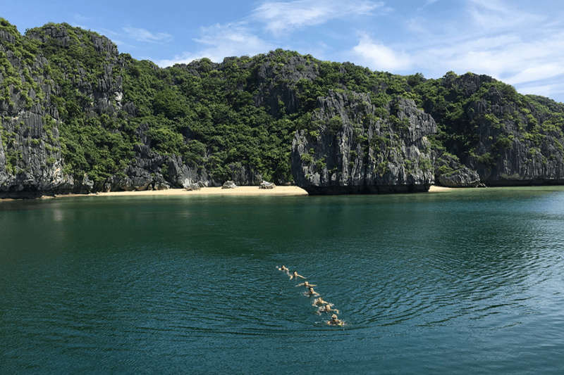 SUP khám phá Vịnh Lan Hạ & Vịnh Ba Trái Đào (1 ngày)