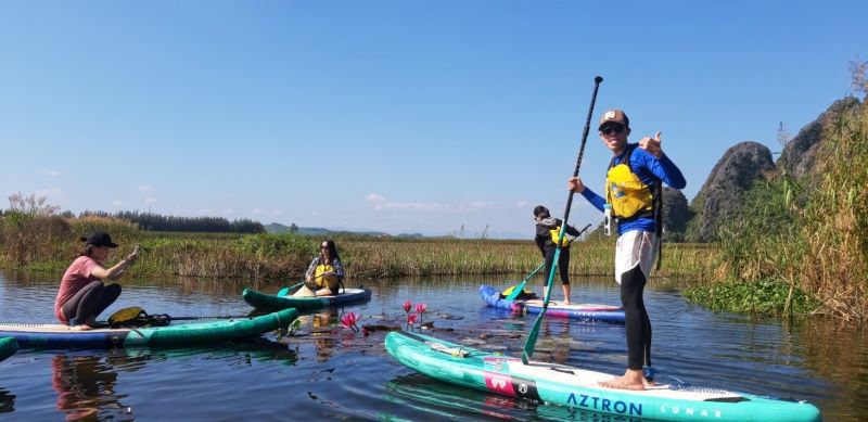 SUP – Lạc hồn ở Tam Cốc – Hang Múa (1 ngày)