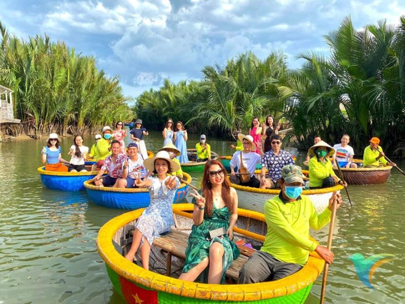 Tour thuyền thúng Rừng Dừa Bảy Mẫu, Hội An