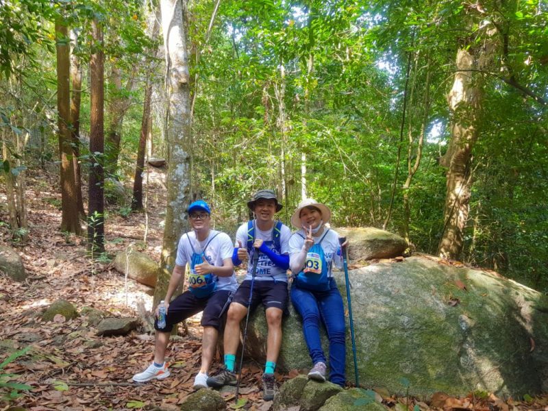 trekking núi dinh