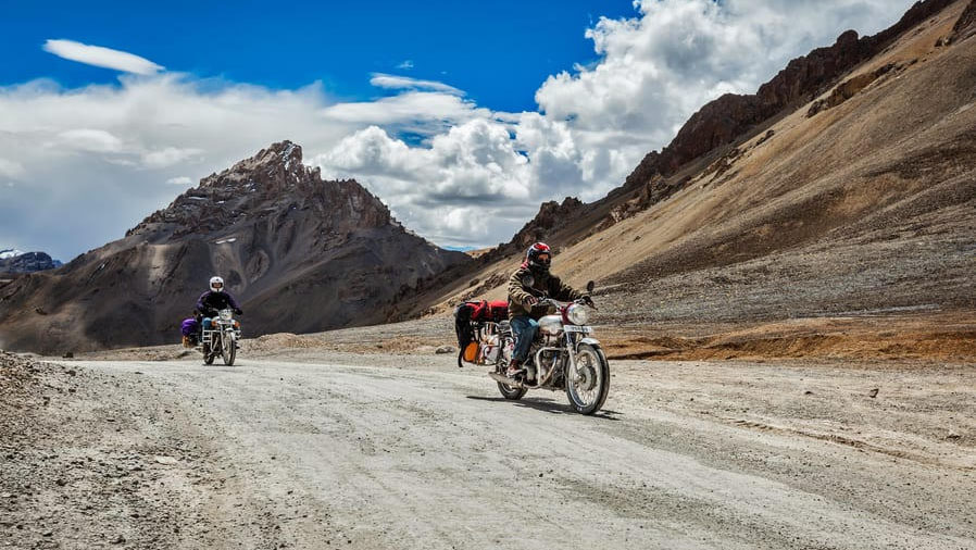 tour phượt xe máy tại Ladakh