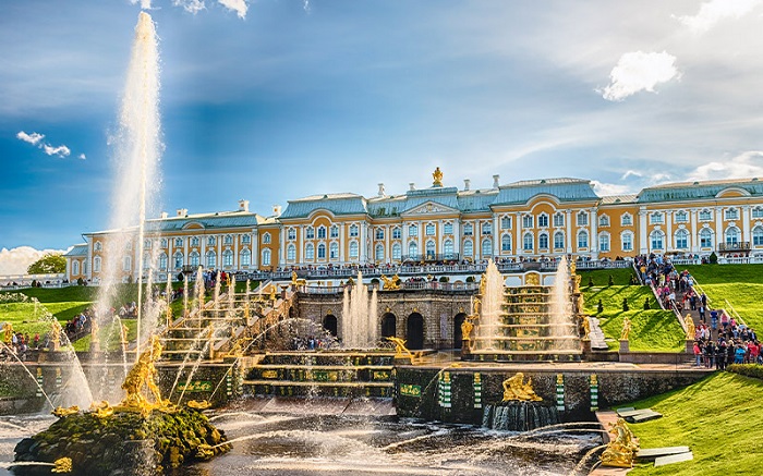  Cung điện Mùa Hè (Peterhof) là công trình với kiến trúc ấn tượng đẹp tựa thiên đường